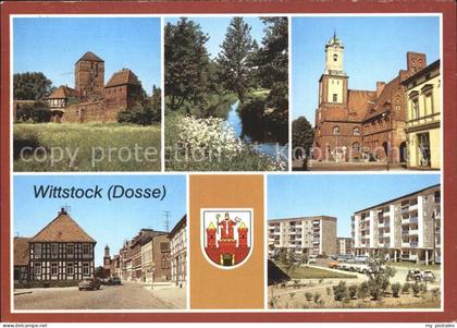 Wittstock Ehemalige Bischofsburg Rathaus Ernst Luck Strasse Kaethe Kollwitz Stra
