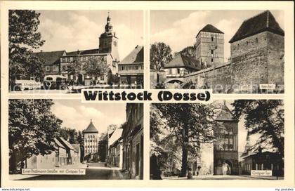 Wittstock Marktplatz Amtshof Ernst-Thaelmann-Strasse Groeper Tor