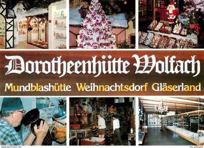 Wolfach Schwarzwald Dorotheenhuette Wolfach Mundblashuette Weihnachtsdorf Glaese