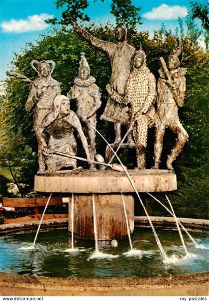 Wolfach Schwarzwald Narrenbrunnen