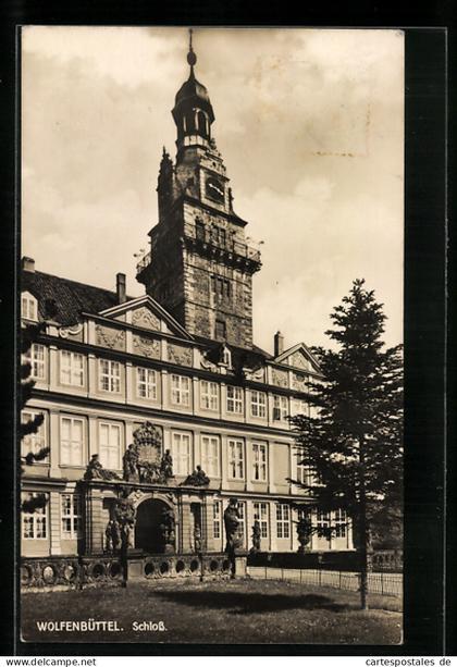 AK Wolfenbüttel, Partie am Schloss