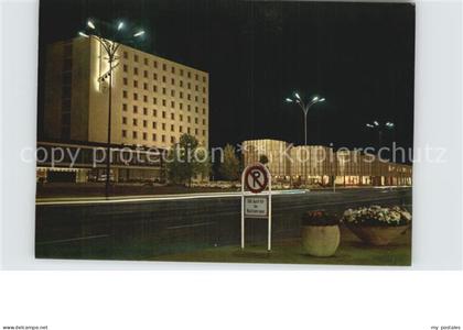 WOLFSBURG Niedersachsen Rathaus bei Nacht