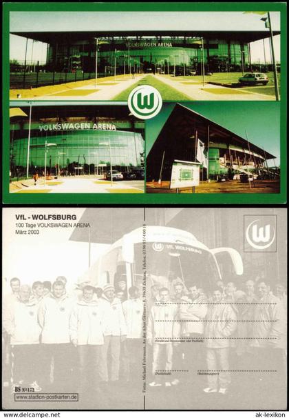 Wolfsburg VOLKSWAGEN ARENA VfL WOLFSBURG Fussball Stadion Stadium 2003
