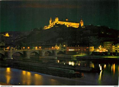 CPM Wuerzburg Feste Marienberg bei Nacht