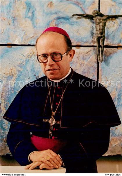 Wuerzburg Bayern Dr Paul Werner Scheele Bischof von Wuerzburg