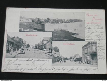 Zarrentin i. Mecklenburg , 1903 , Chaussee , Panorama ,  Ansichtskarte , AK , CPA !!