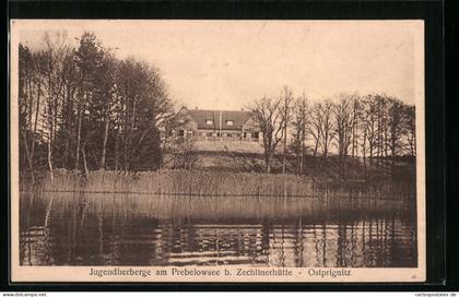 AK Zechlinerhütte a. Prebelowsee, Jugendherberge mit Seeblick