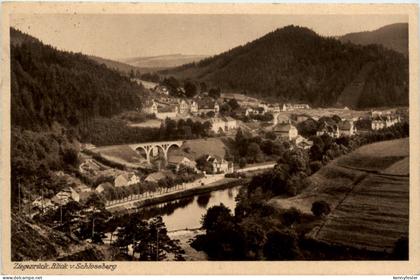 Ziegenrück, Blick v. Schlossberg