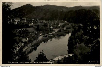 Ziegenrück ob Saaletal, Blick vom Schlossberg