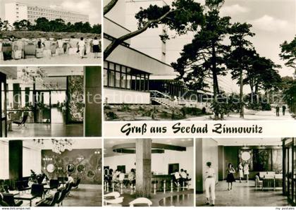 Zinnowitz Ostseebad FDGB Feriendienst IG Wismut Zinnowitz Erholungsheim Roter Ok