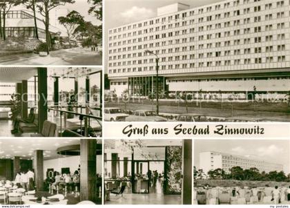 Zinnowitz Ostseebad FDGB Feriendienst IG Wismut Zinnowitz Erholungsheim Roter Ok