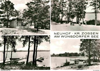 Neuhof Zossen Kiosk Badestelle Bootsliegeplatz