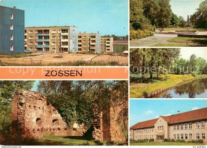 Zossen Brandenburg Neubauten Burgruine Stadtpark Nottekanal Berufsschule