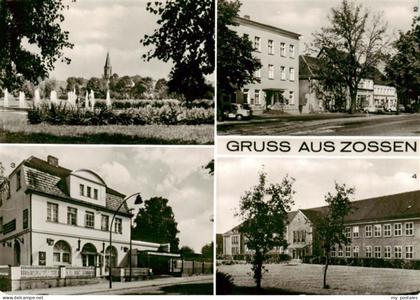 Zossen Brandenburg Park Marktplatz Skala-Lichtspiele Berufsschule