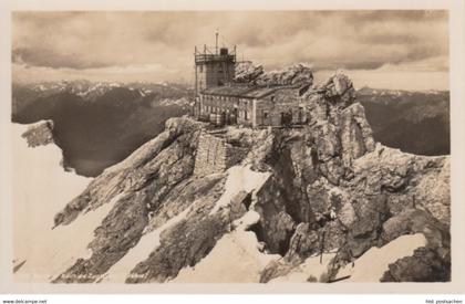 (930) Foto AK Zugspitze, Münchener Haus