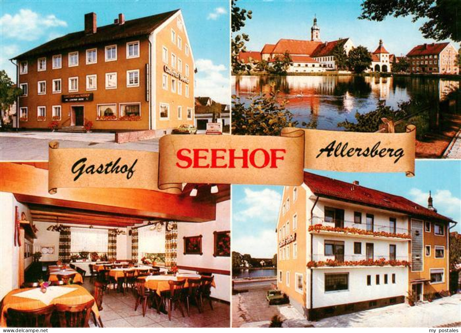 Allersberg Gasthof Seehof Restaurant Schwanenteich