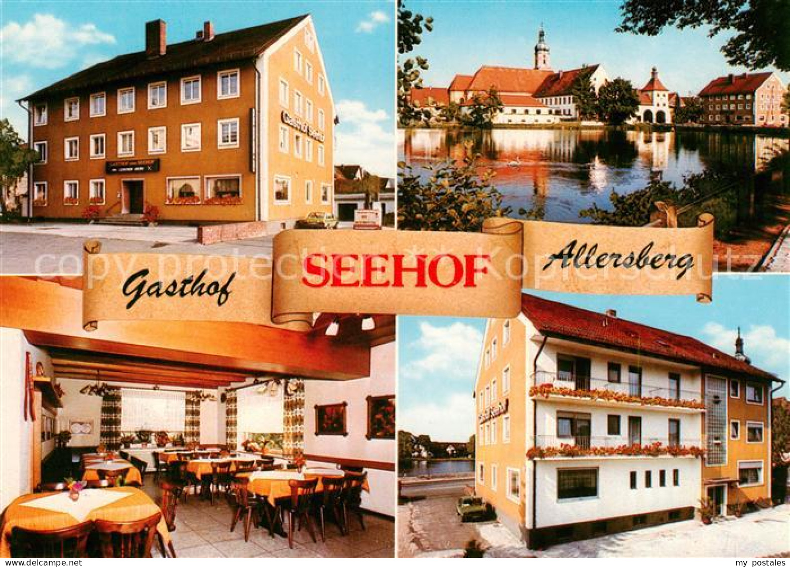 Allersberg Gasthof Seehof Restaurant Spitalweiher