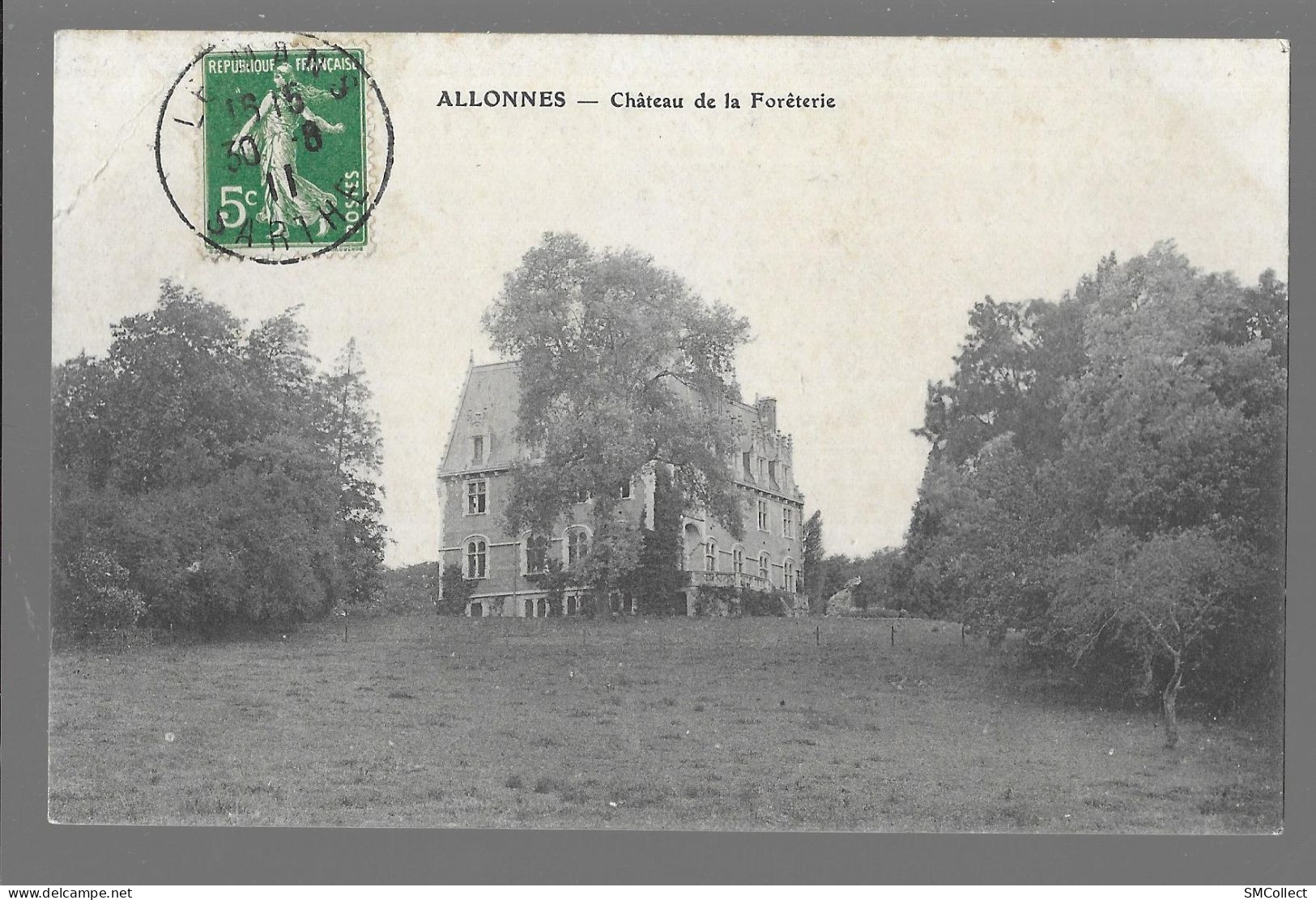 Allonnes, chateau de la forêterie (A19p68)