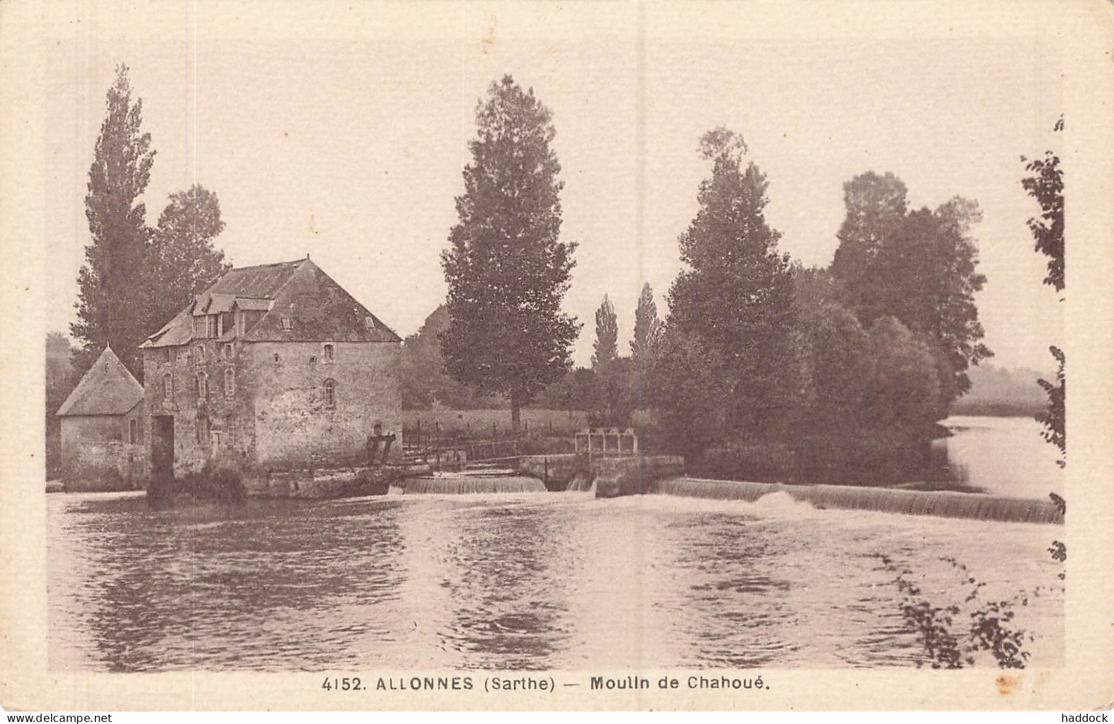 ALLONNES : MOULIN DE CHAHOUE
