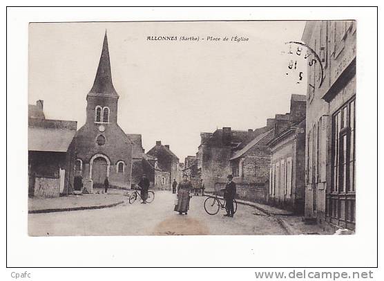 ALLONNES : Place de l´Eglise