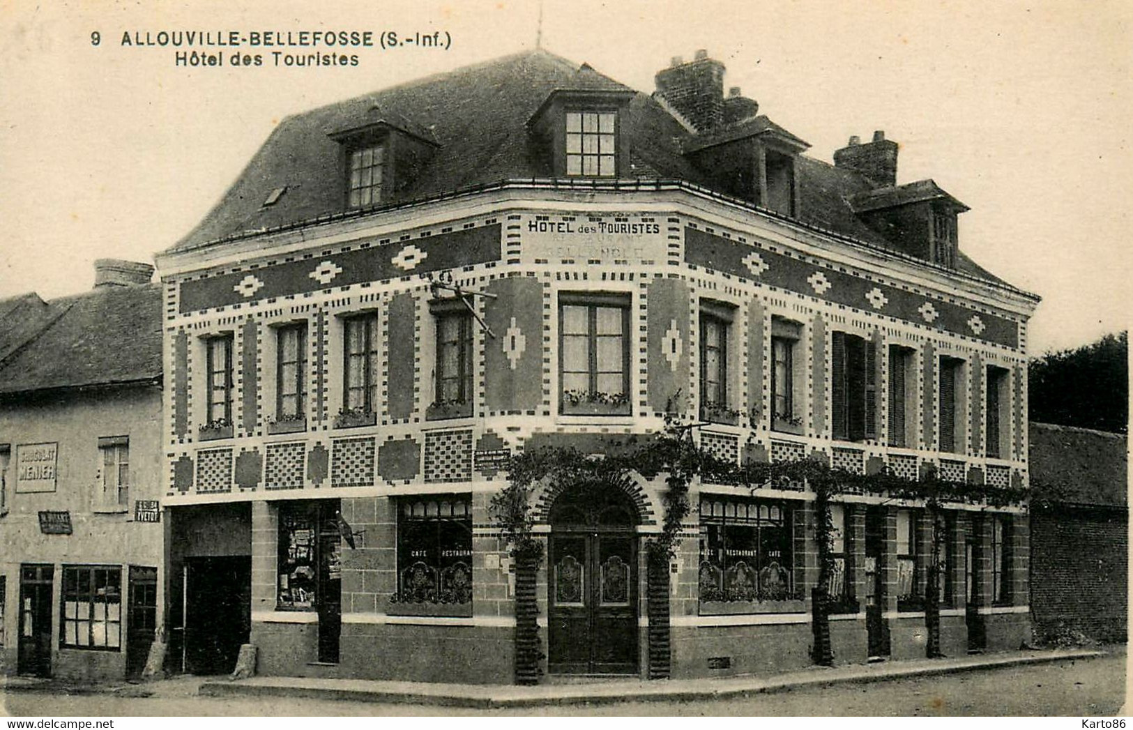 allouville bellefosse * Hôtel des Touristes GELLONCLE