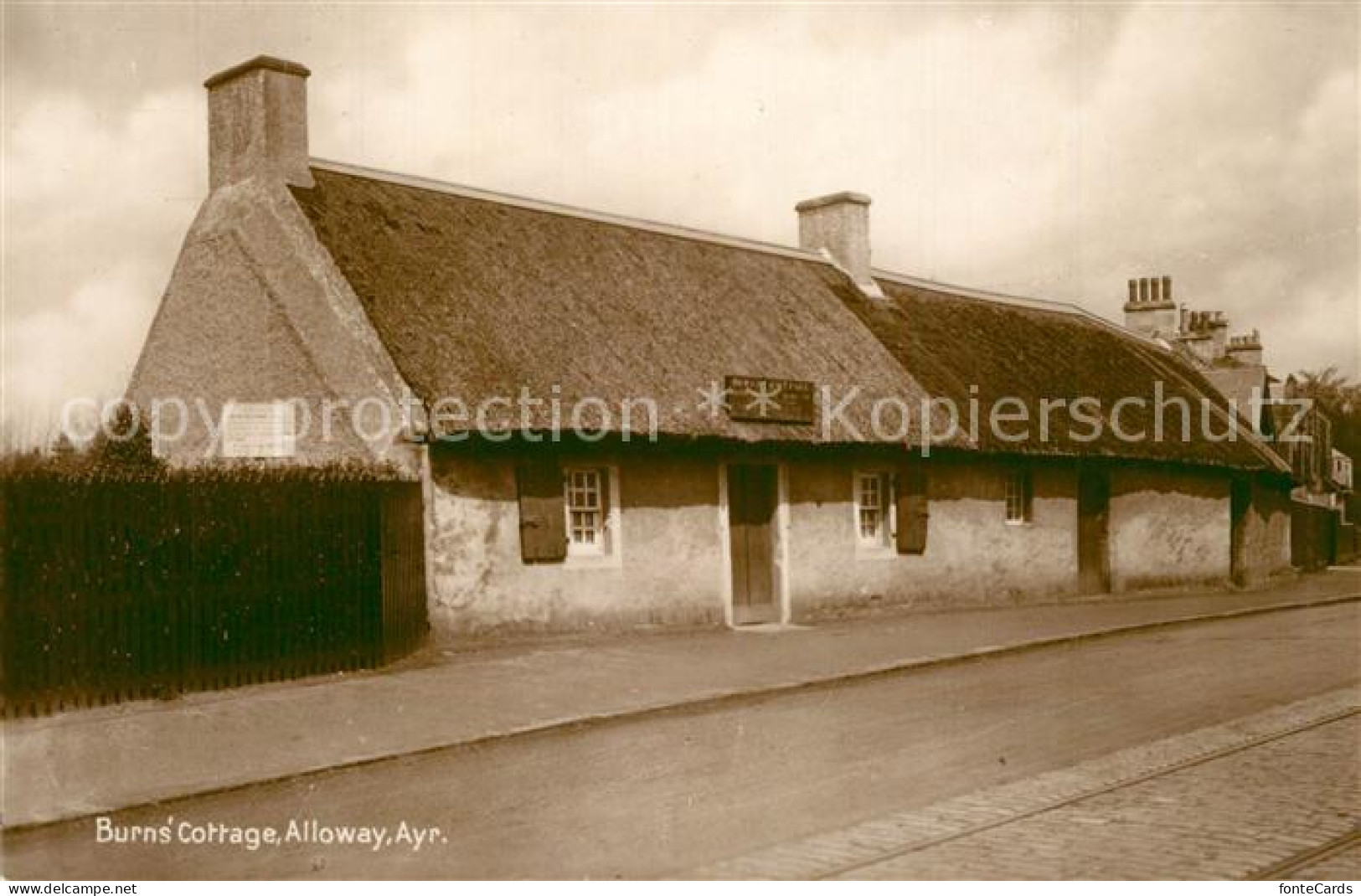 Alloway Ayrshire Burns Cottage