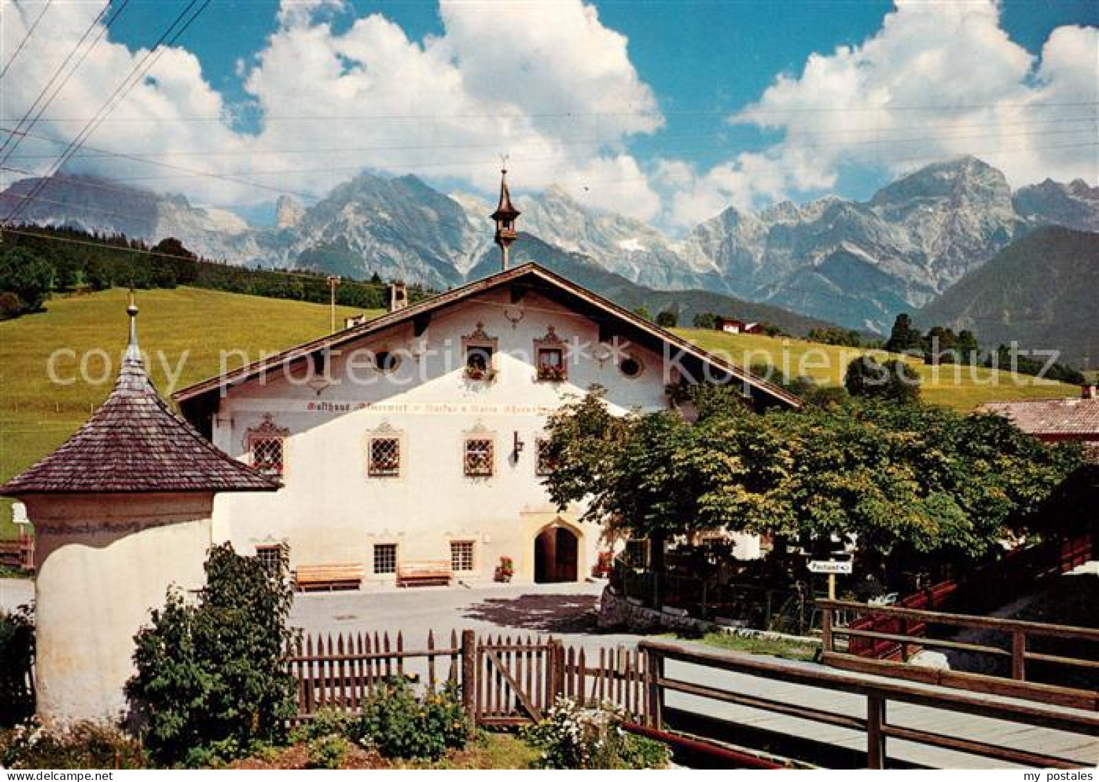 Alm Saalfelden Gasthaus Almerwirt