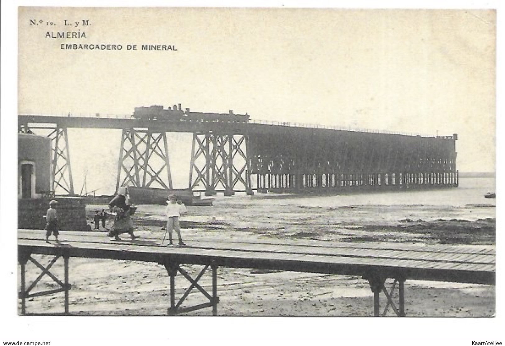 Almeria - Embarcadero de mineral.