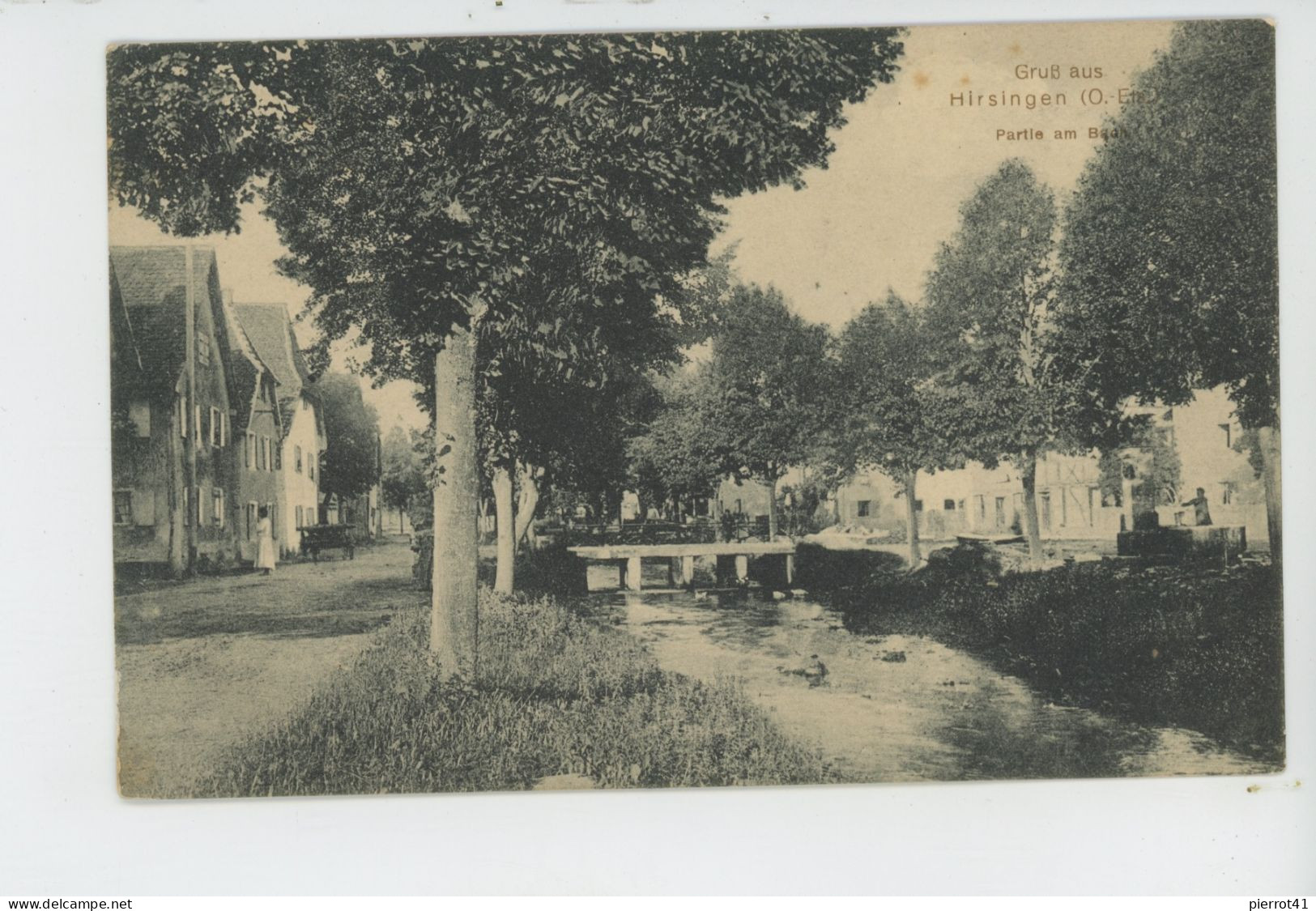 ALSACE - HIRSINGUE - Gruss aus HIRSINGEN