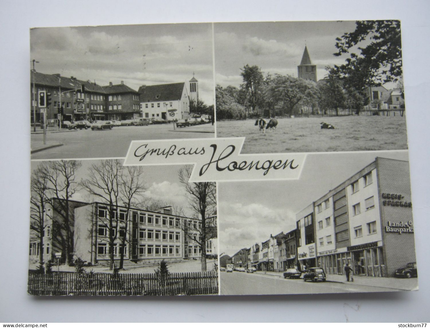 Alsdorf, Hoengen ,schöne  Ansichtskarte  um 1960