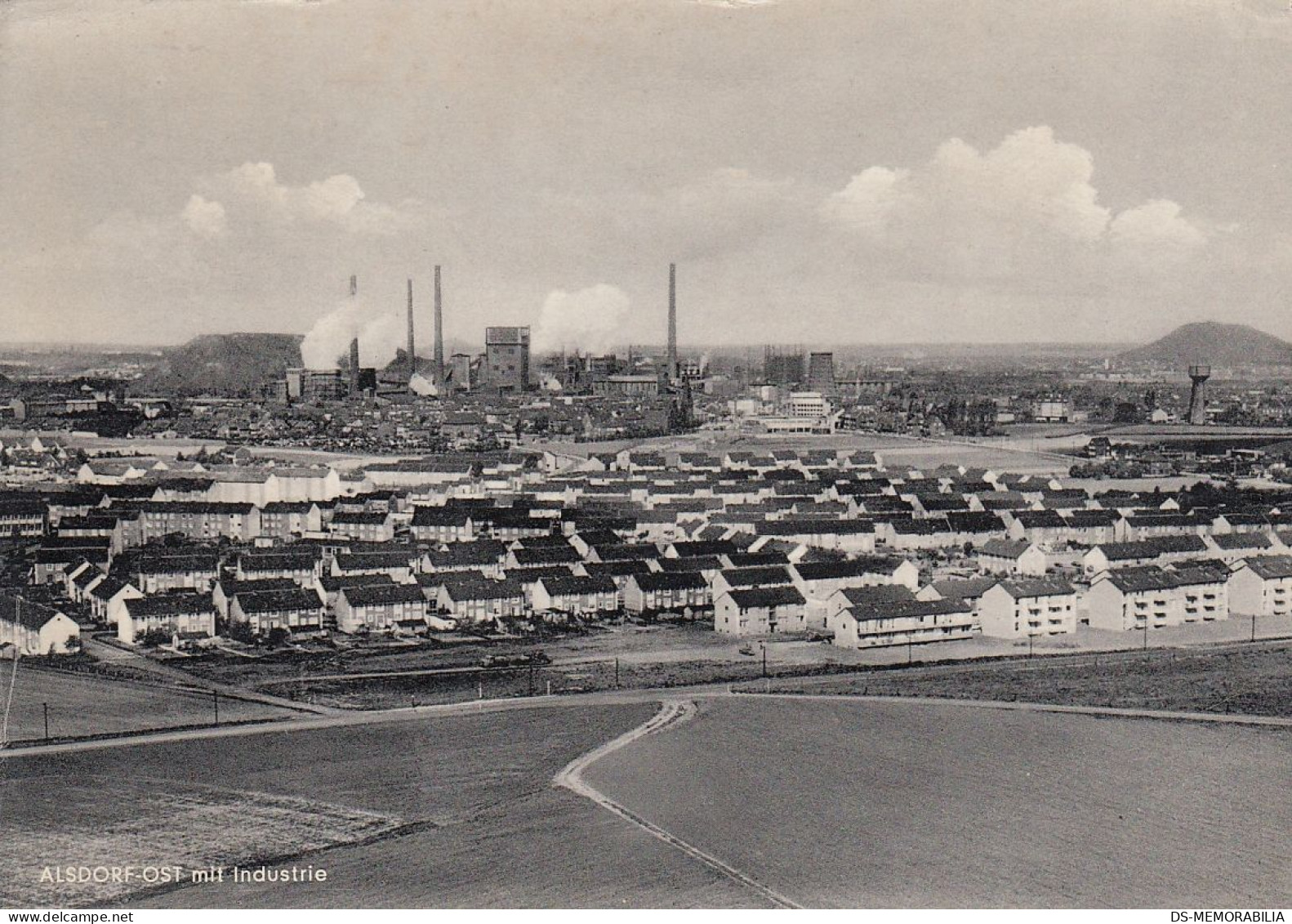 Alsdorf Ost mit Industrie 1970