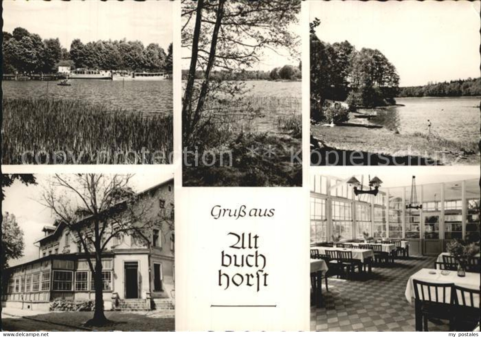 Alt-Buchhorst Gruenheide Gaststaette Strand Ortsansicht