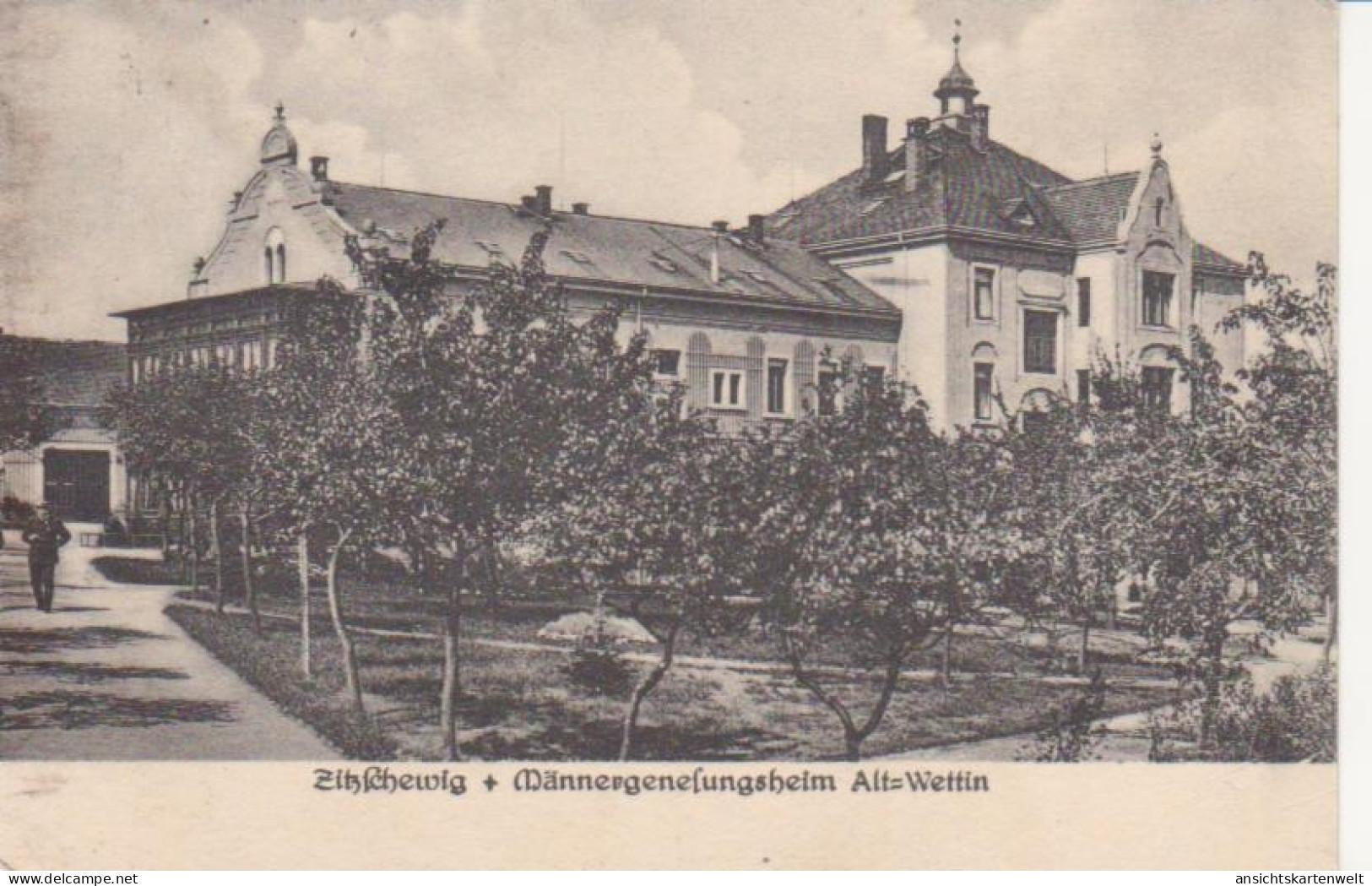 Alt-Wettin Männergenesungsheim bahnpgl1925 #95.767