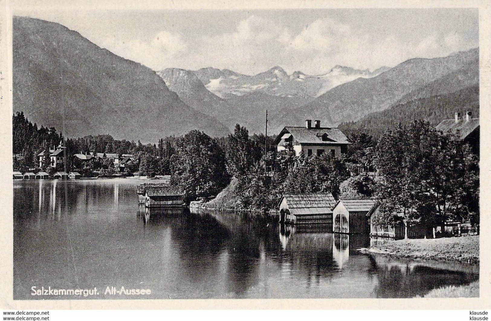 Altausee Panorama 1950