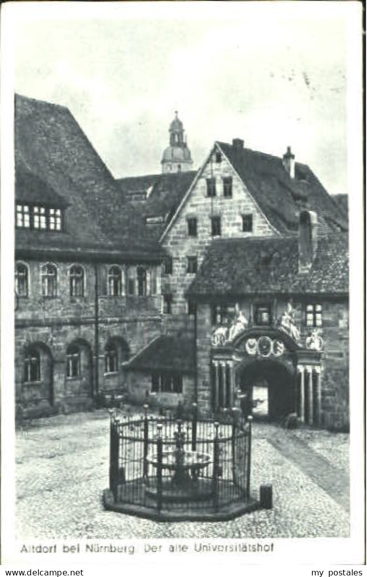 Altdorf Nuernberg Altdorf bei Nuernberg x 1956