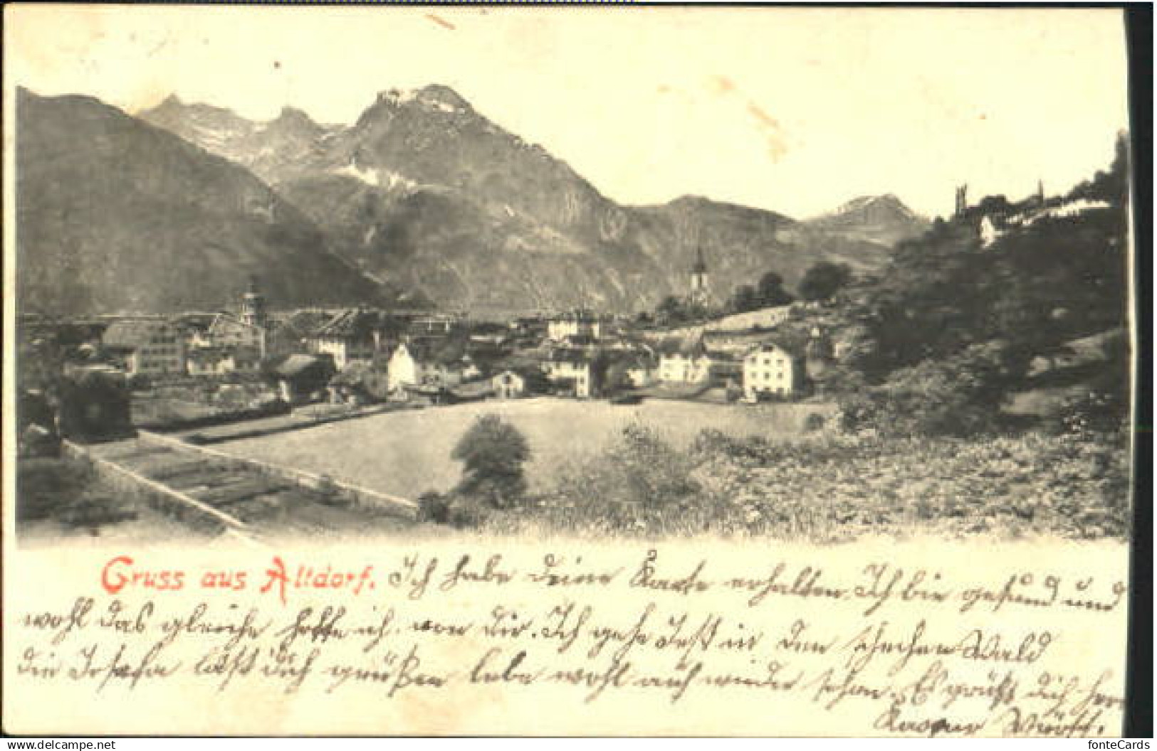 Altdorf UR Altdorf  x 1902