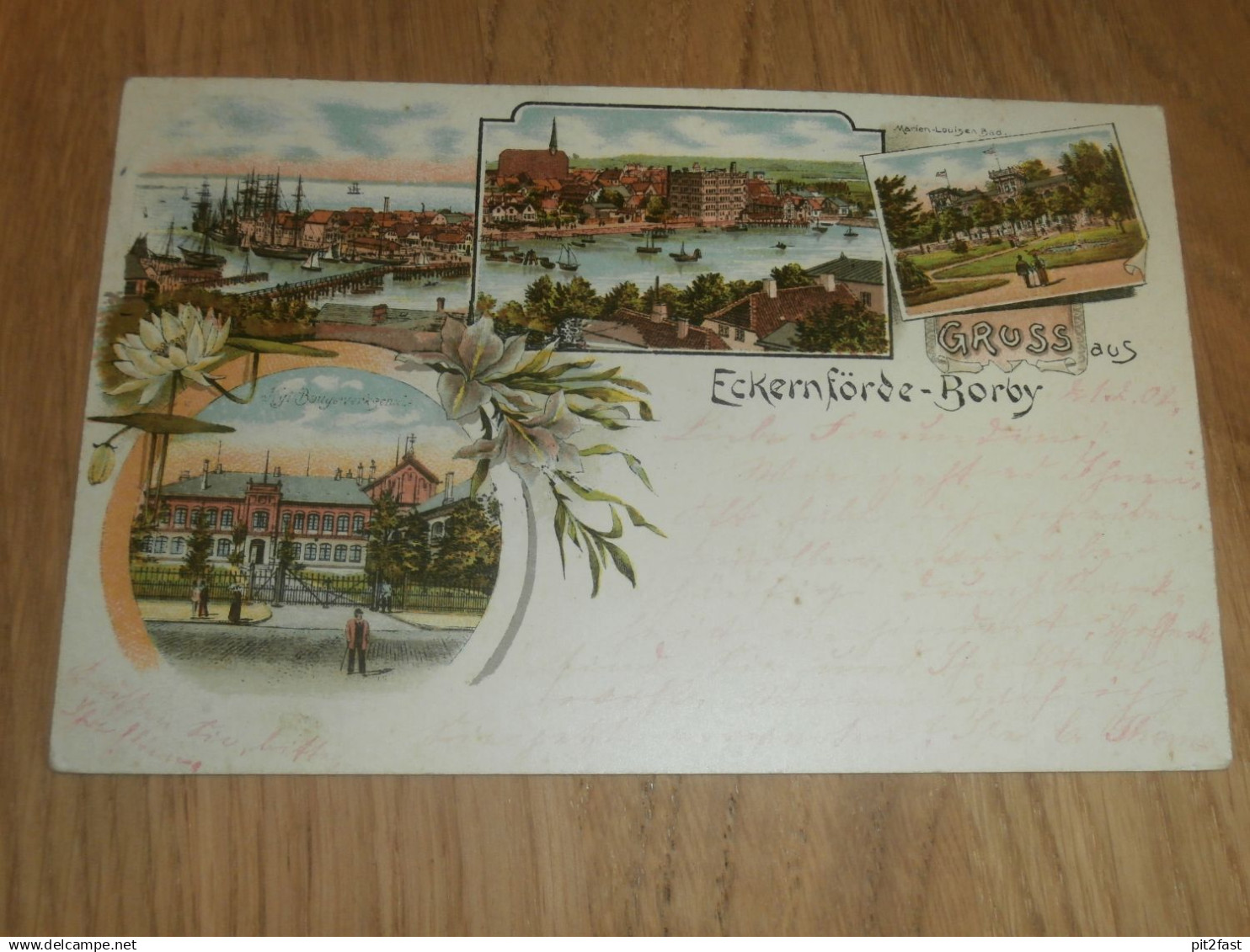 alte AK - Borby b. Eckernförde , 1902 , Litho , Ansichtskarte !!!