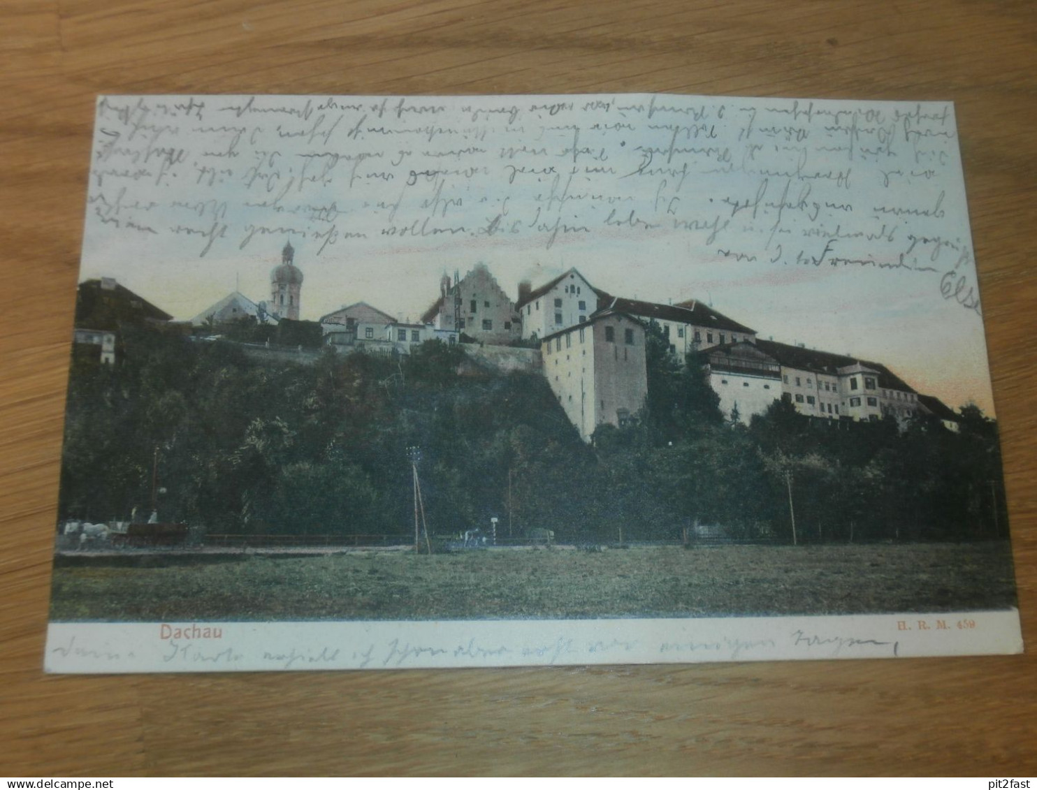 alte AK - Dachau , 1906 , Panorama , Ansichtskarte !!