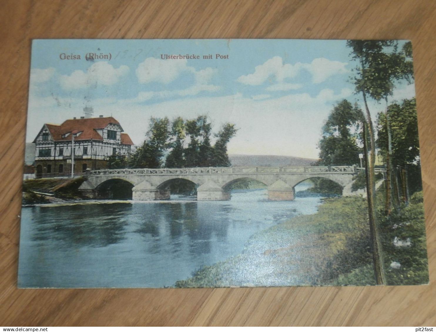 alte AK - Geisa / Rhön , 1915 , nach Metz , Ansichtskarte !!!