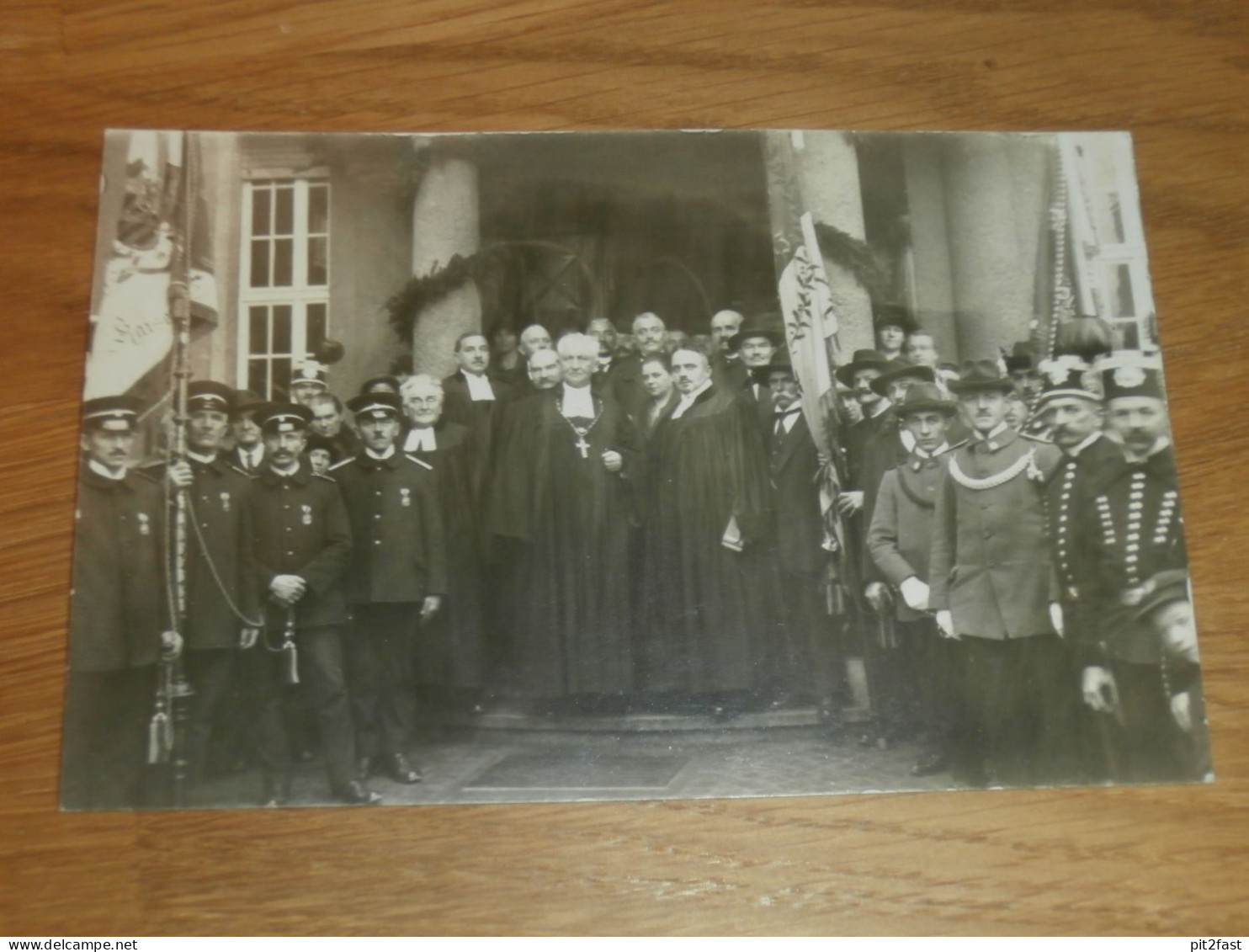 alte AK - Meissen , 1910 , Soldaten / Schützenzunft , Meißen , Ansichtskarte !!