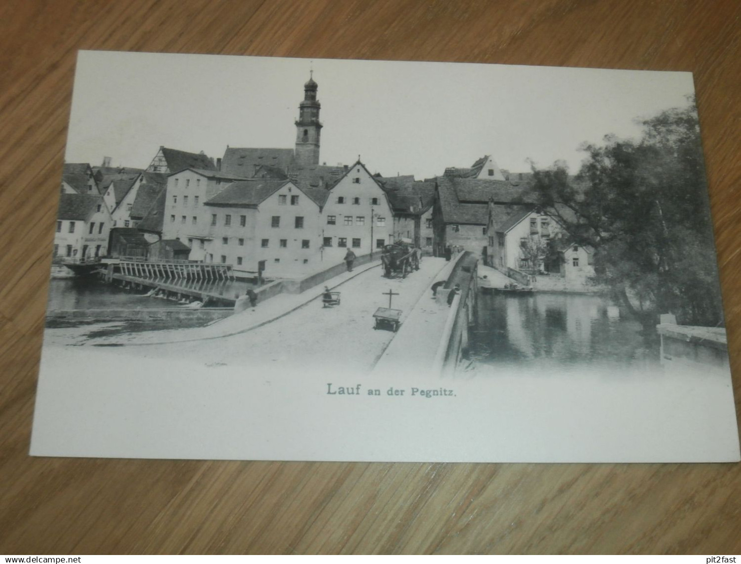 alte AK - Pegnitz i. Bayern , 1909 , Lauf der Pegnitz , Ansichtskarte !!