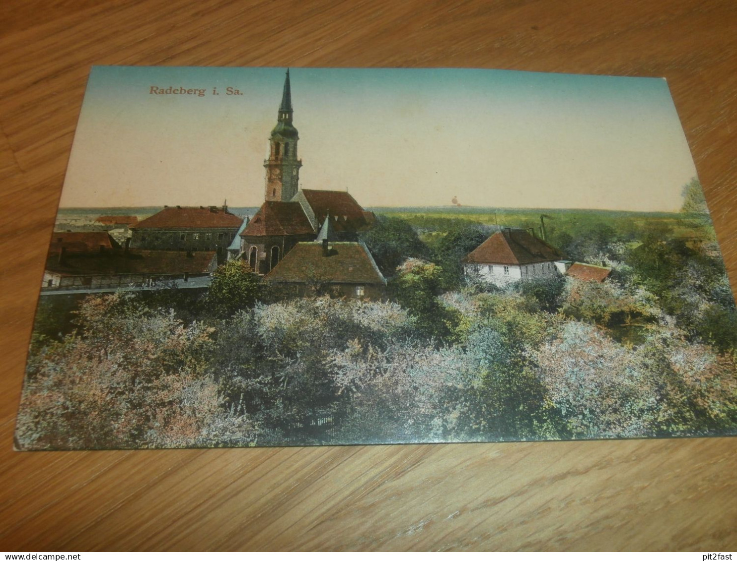 alte AK - Radeberg , ca. 1905 , Panorama , Ansichtskarte !!