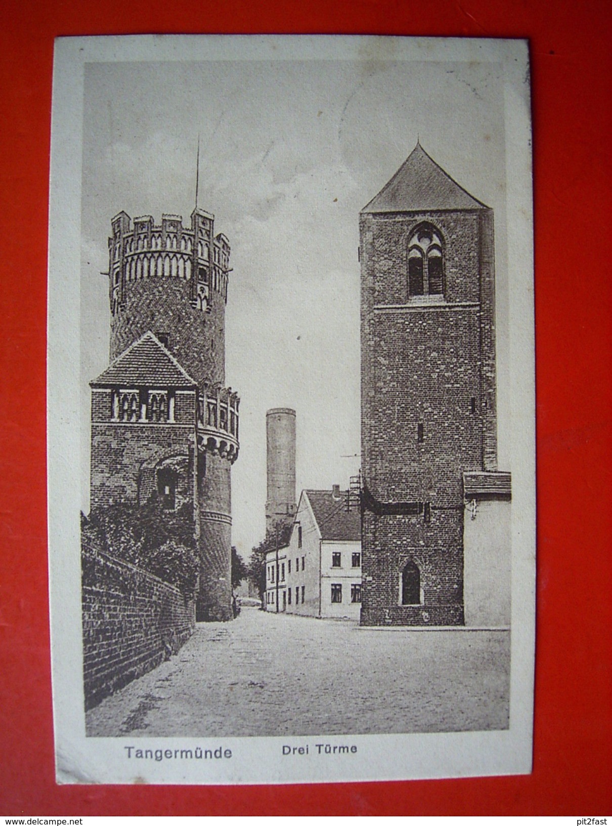 alte AK Tangermünde , Drei Türme ,1926 !!!