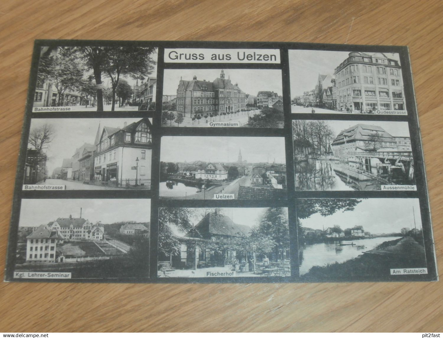 alte AK - Uelzen , 1899 , Lutherdenkmal , Ansichtskarte !!!