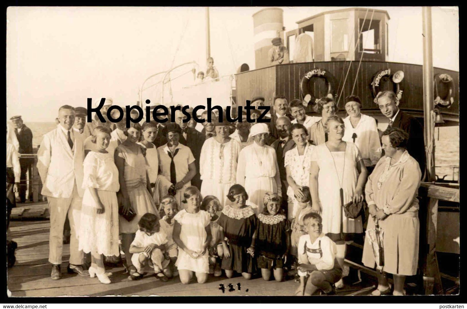 ALTE FOTO POSTKARTE GÖHREN 1927 INSEL RÜGEN DAMPFER MÖNCHGUT SELLIN Ansichtskarte AK postcard cpa photo