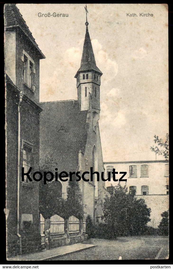 ALTE POSTKARTE GROSS-GERAU KATHOLISCHE KIRCHE church église Ansichtskarte AK cpa postcard