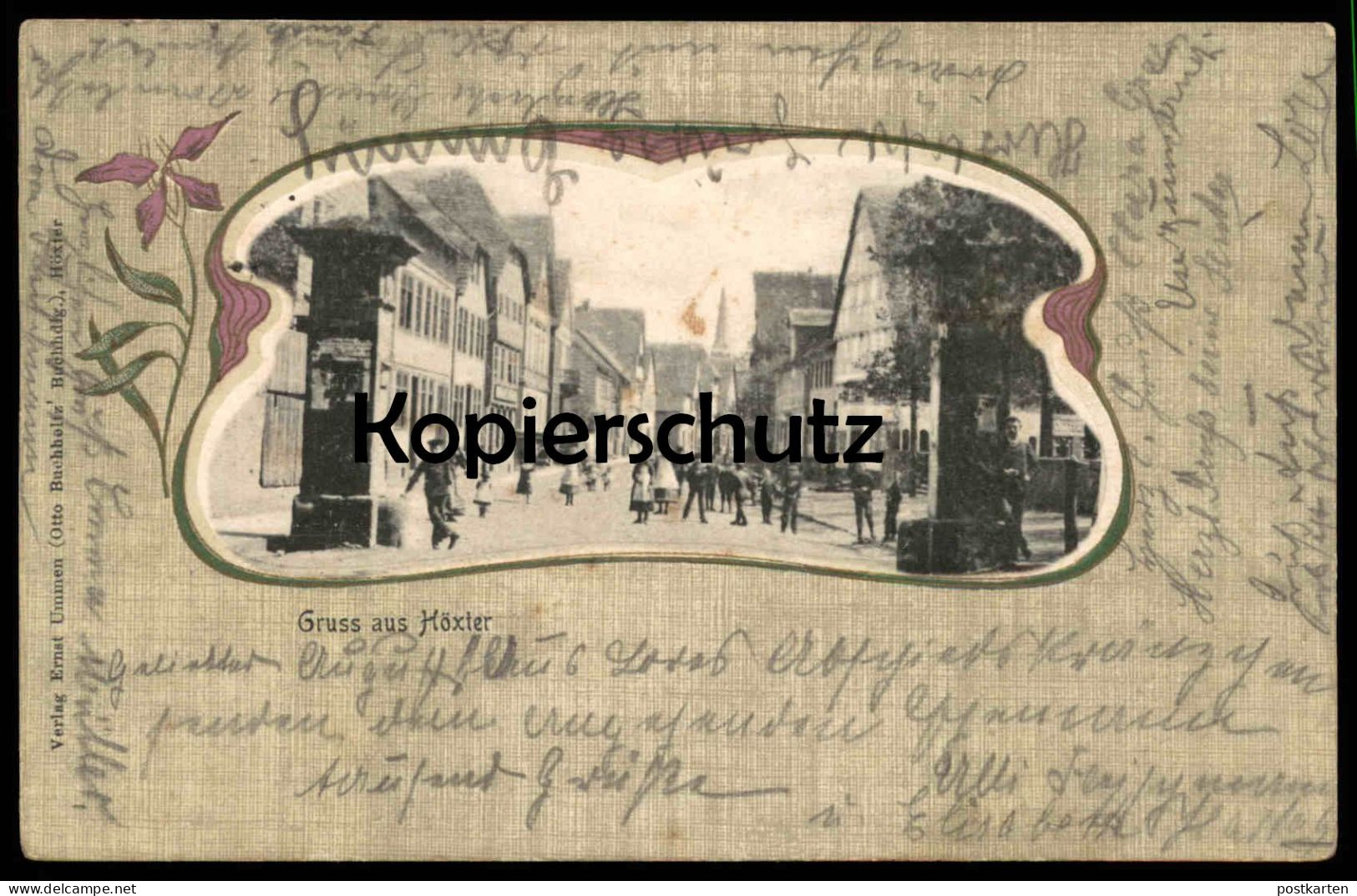 ALTE POSTKARTE GRUSS AUS HÖXTER WESTFALEN Ansichtskarte AK postcard cpa