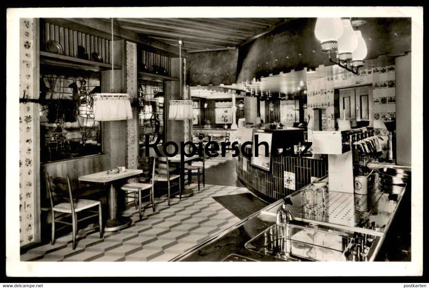 ALTE POSTKARTE MÜNSTER FÜRSTENHOF BIERSTUBEN AM MARIENPLATZ INH. JOSEF HORSTMÖLLER Ansichtskarte AK postcard cpa