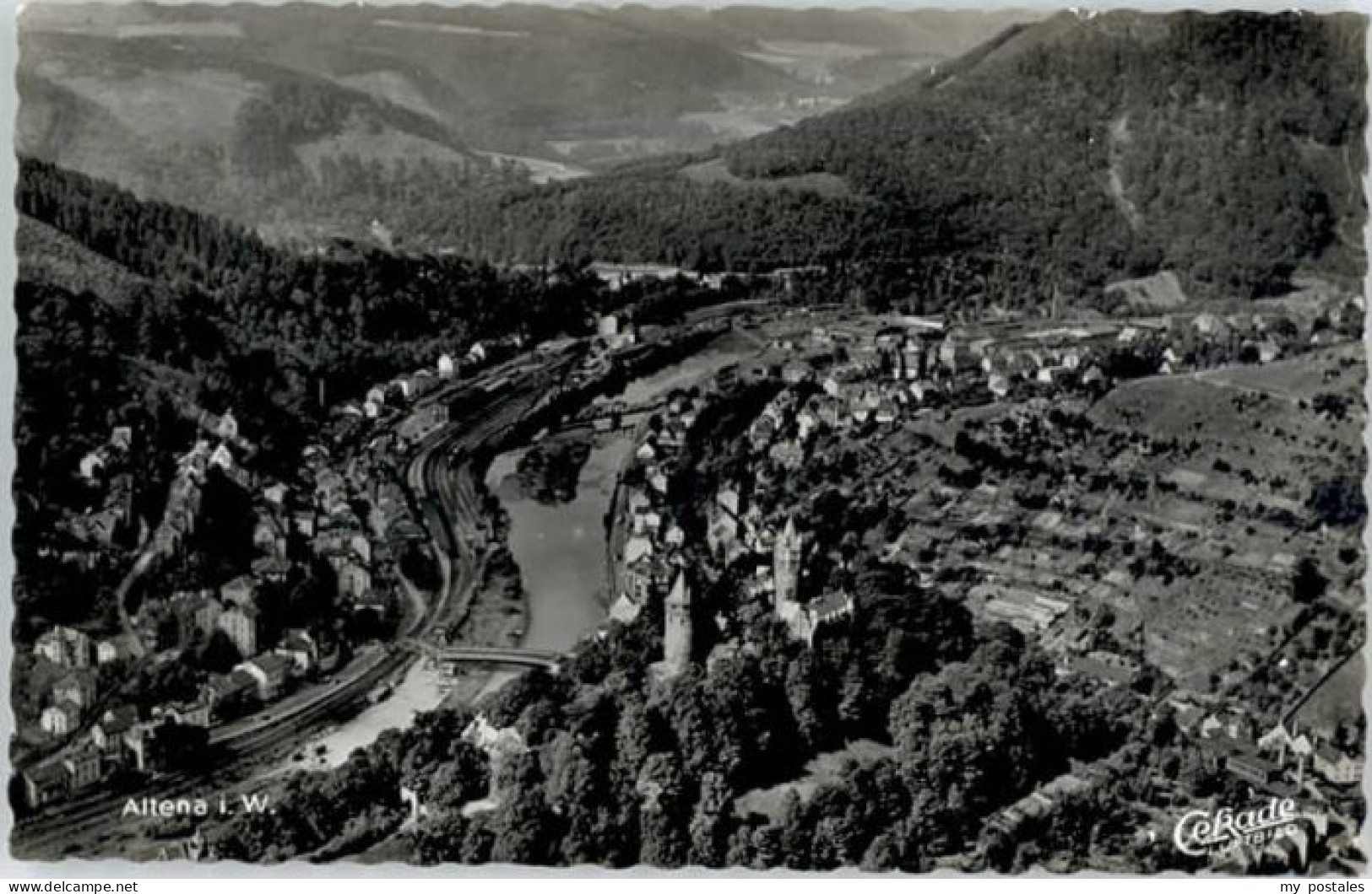 Altena Lenne Altena Westfalen Fliegeraufnahme