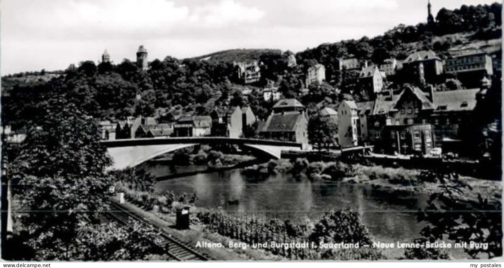 Altena Lenne Altena Westfalen Lenne Bruecke